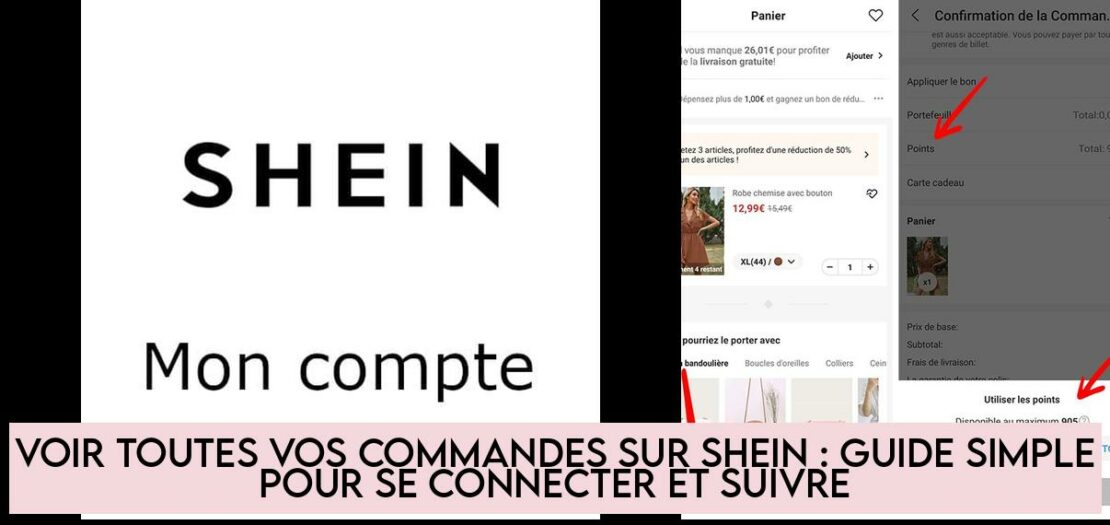 Voir toutes vos commandes sur Shein : Guide simple pour se connecter et ...